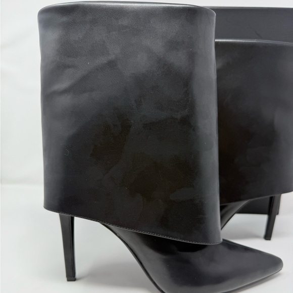 INC International Concepts Black Ankle Stiletto Boots- 9M -NIB - Picture 11 of 16